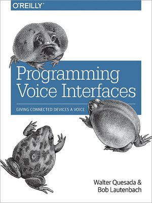 cover image of Programming Voice Interfaces